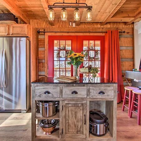 Panoramic-View Gatlinburg Cabin With Private Hot Tub ภายนอก รูปภาพ