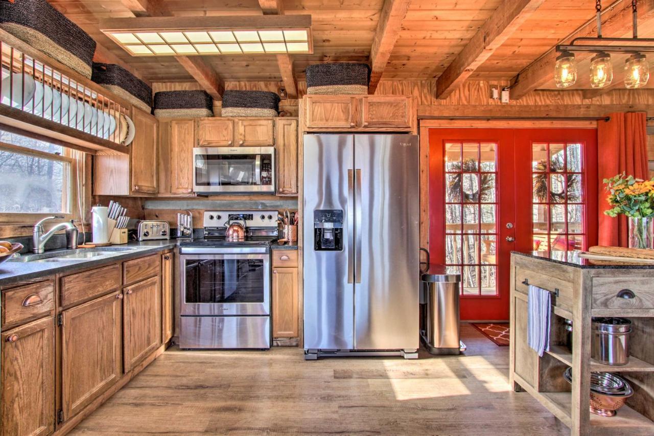 Panoramic-View Gatlinburg Cabin With Private Hot Tub ภายนอก รูปภาพ