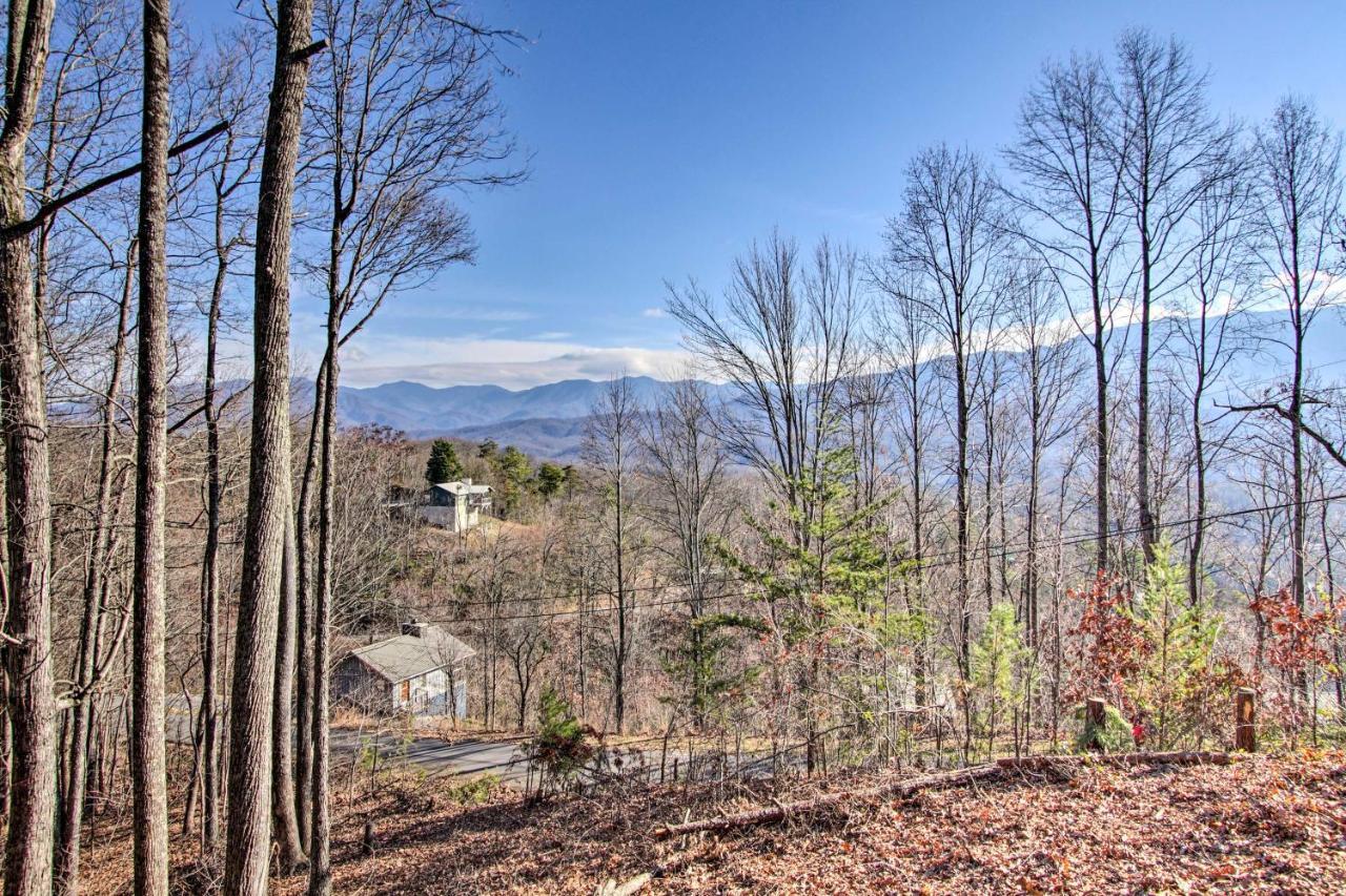Panoramic-View Gatlinburg Cabin With Private Hot Tub ภายนอก รูปภาพ